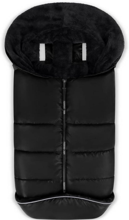 Winter voetenzak - Baby slaapzak - Kinderwagen warm houden - Warm gevoerd waterafstotend - Universeel - Zwart