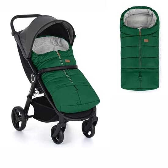 Winter Voetenzak voor Buggy en Kinderwagen - Warm, Waterproof en Winddicht van Merkloos