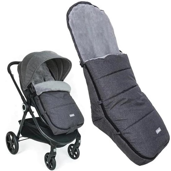 Winter Voetenzak voor Kinderwagen - Waterdicht, Winddicht en Machine Wasbaar - Coral Fleece Gevoerd