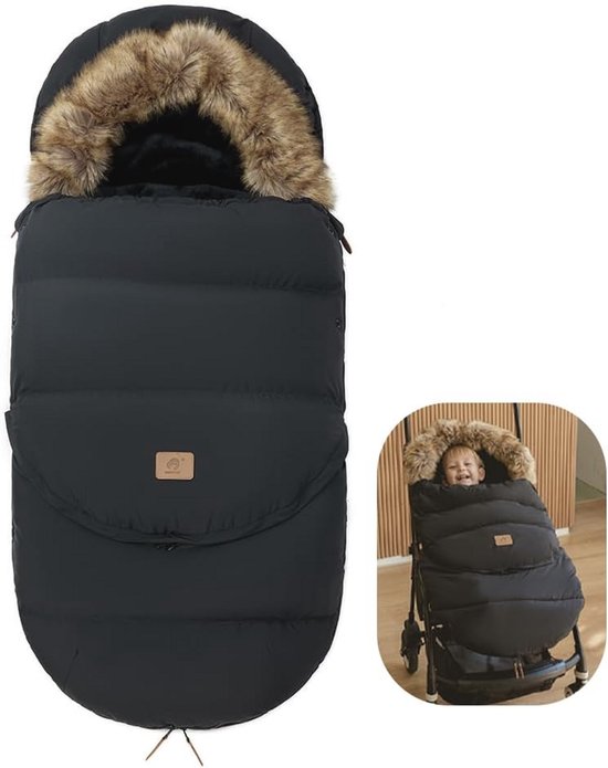 Winter Voetenzak voor Kinderwagen - Waterdicht, Winddicht en Universeel (80-105 cm)