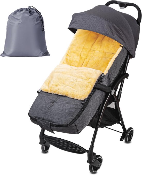 Winter voetenzak voor kinderwagens - Dubbellaagse, ademende en comfortabele oplossing voor baby's