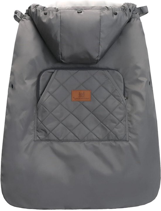 Winterhoes Babydraagzak - Draagcover Baby - Baby Warm Houden - Waterdicht Polyester Fleece - 29.4 x 21.5 x 8.3 cm