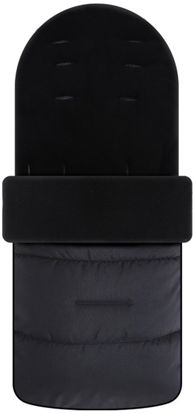 Winterkinderwagen voethoezen - Babykinderwagen voethoezen - Universele baby voethoezen - Baby voethoezen - Winterslaapzakken - Kinderwagen voethoezen met rits - Waterdicht - Winddicht - Past op de meeste kinderwagens -80*38cm-Zwart van Hejc