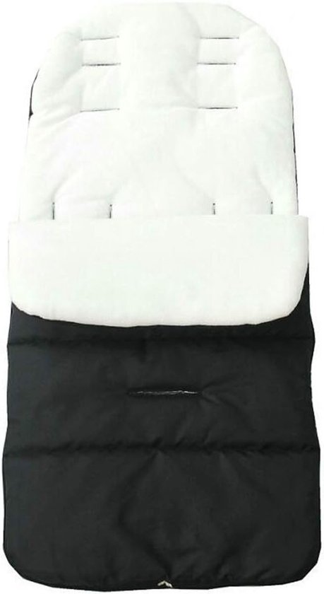 Winterse Warmte: Winddichte Voetenzak voor Kinderwagens, Multifunctionele Fleece Matras voor Pasgeborenen, Comfortabele Voetenzak en Kussen voor Kinderwagens