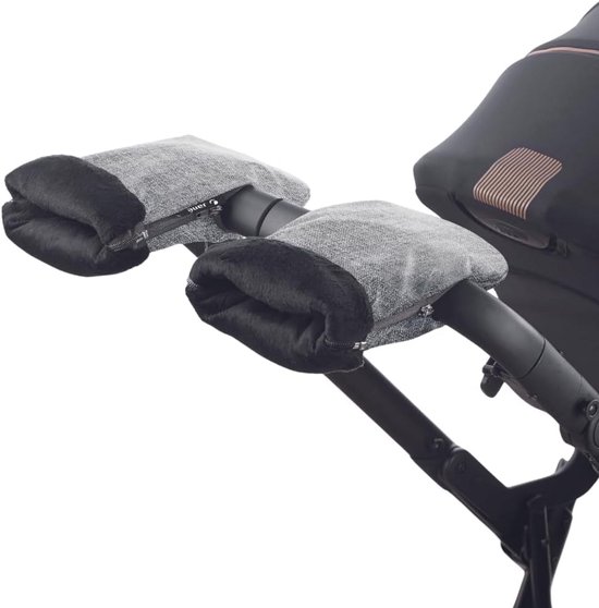 Winterwanten voor kinderwagens met fleecevoering - Universele en eenvoudige installatie van Merkloos