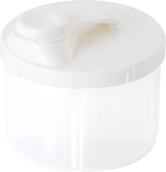 Without Lemon - Baby Melkpoeder Doseer Box - Voeding Bewaardoos - Schenkdop - 4 Compartimenten - Beige van Without Lemon