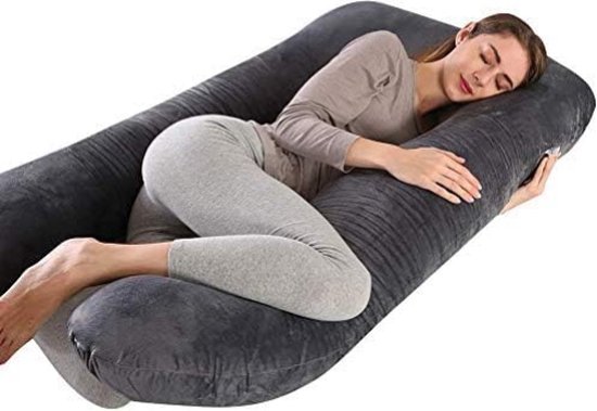 Wndy's Dream® Zwangershapskussen - Lichaamskussen - Kussen Voor Zwangere Vrouwen - Kussen - Kussens - Zwangerschapskussens - Zwangerschapskussen XXL - Zwangerschapskussen U Vorm - Zwangerschapskussen Snoozzz - Zwangerschapskussen Extra Groot van Wndy's Dream