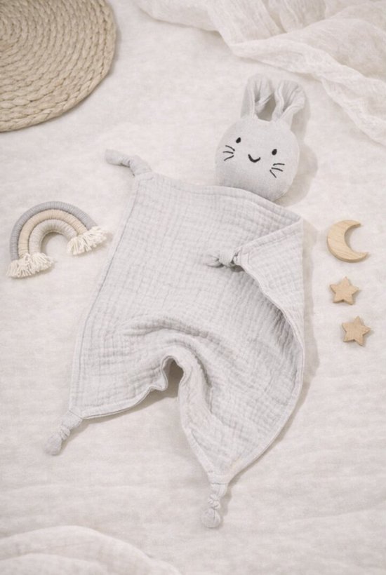 Wolkenmist - Hydrofiel Knuffeldoekje Baby - Droomdotje van Merkloos