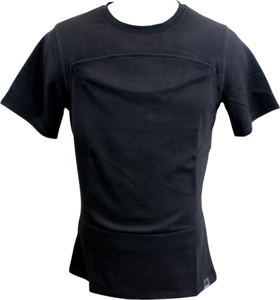 Womboo Buidelshirt Man Zwart maat M van Womboo