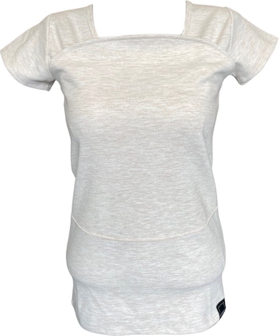 Womboo Buidelshirt - Vrouw - Maat XXL - Beige van Womboo