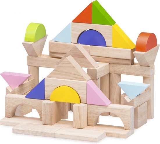 Wonder World - Houten Blokken - 50 Stuks van Wonder World
