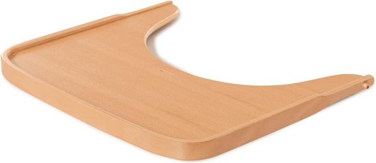Wooden Tray geschikt voor ALPHA+ kinderstoelen - 6 maanden - 5-punts harnas - stoelkussens - stoelverkleiners - naturel van Hauck
