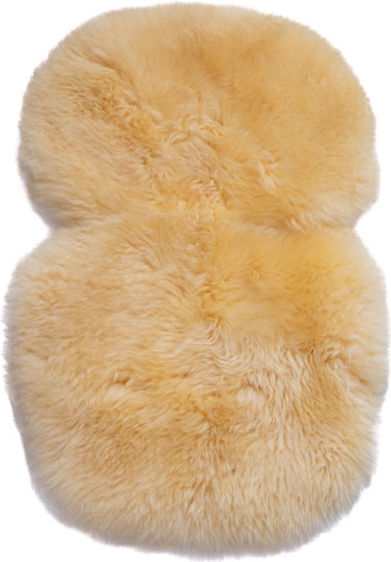 WOOOL Schapenvacht 2-in-1 Kinderwagen Buggy - WOOLA (Medicinaal) - Inleg & Opleg - 100% Echte Schapenvacht - Klassieke Wol - Veilig, ECO & Duurzaam van WOOOL