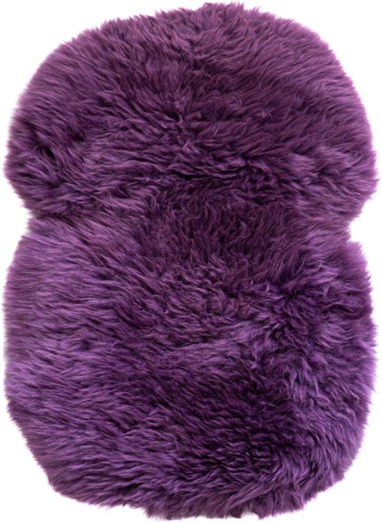 WOOOL Schapenvacht 2-in-1 Kinderwagen Buggy - WOOLA (Paars) - Inleg & Opleg - 100% Echte Schapenvacht - Klassieke Wol - Veilig, ECO & Duurzaam van WOOOL