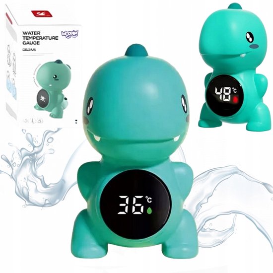 Woopie - Bad Thermometer - Kamer Thermometer- Baby - Dinosaurus van Merkloos