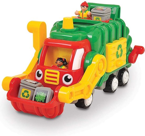 WOW Toys Flip 'n' Trip Fred - Vuilniswagen van Merkloos
