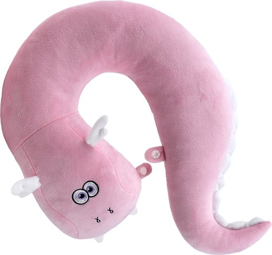 WP Merchandise - Nekkussen - Roze Draak Lily 31 cm van Wizarding World