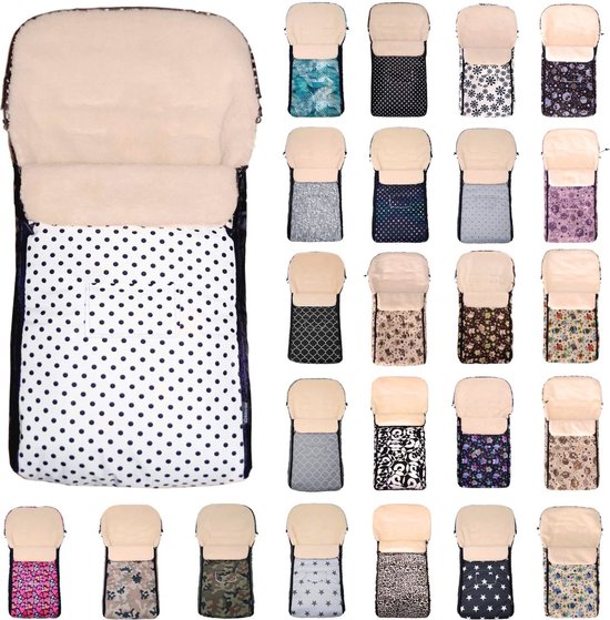 XL Thermische Voetenzak voor Baby's - 105 cm - Geschikt voor Buggy, Kinderwagen en Slee - Waterdicht en Wasbaar