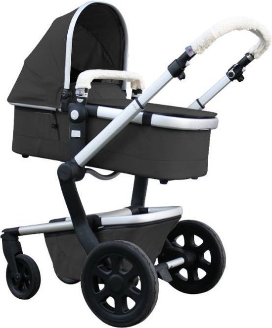 XQC - Joolz Geo - Geo2 - Hoes voor Kinderwagen Duwstang - Cover voor Veiligheidsbeugel - Bont van XQC