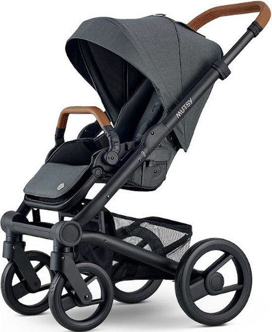 XQC - Mutsy NIO - Hoes voor Kinderwagen Duwstang - Cover voor Veiligheidsbeugel - Cognac van XQC