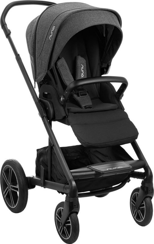 XQC - Nuna Mixx Next - Hoes voor Kinderwagen Duwstang - Cover voor Veiligheidsbeugel - Zwart van XQC