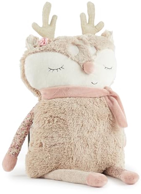 XXL Hertje Knuffel 55 cm - Zachte Pluche Deken - Cuddle Toy voor Baby’s van Merkloos