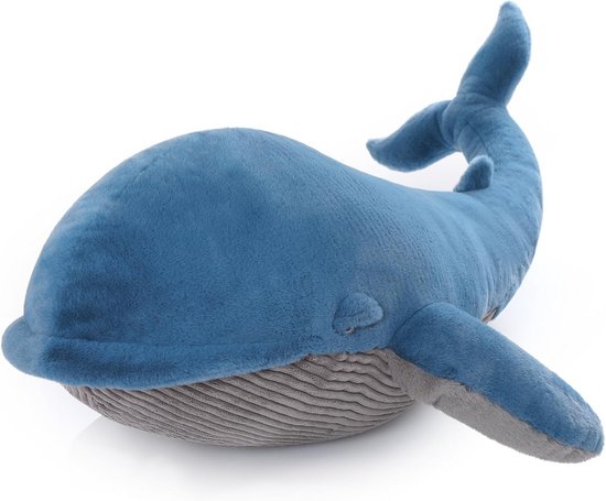 XXL Walvis Knuffeldier 110 cm Zacht Pluche Speelgoed Cadeau