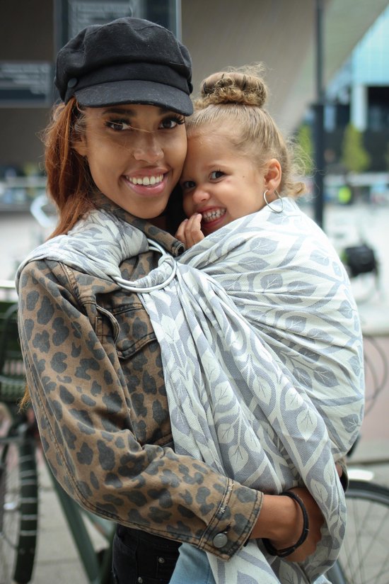 Yaro La Vita Light-Grey Ring Sling van $