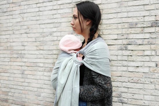 Yaro Newborn Grey Ring Sling