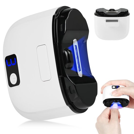 Ynkkvre - Elektrische nagelknipper, 3 in 1, automatische nagelknipper - Elektrische Nagelknipper met LED – Veilig & Stil – USB-C Oplaadbaar – 3 Snelheden – Met Nagelopvang – Voor Baby, Kind & Volwassenen van Ynkkvre