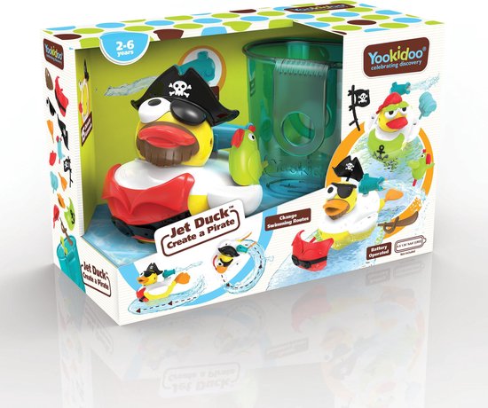 Yookidoo - Badspeelset - Jet Duck - 2/6 jaar van Yookidoo
