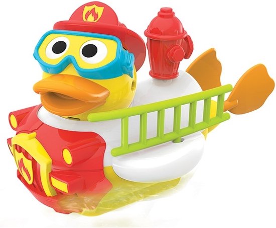 Yookidoo - Badspeelset - Jet Duck Firefighter - 17 delig van Yookidoo
