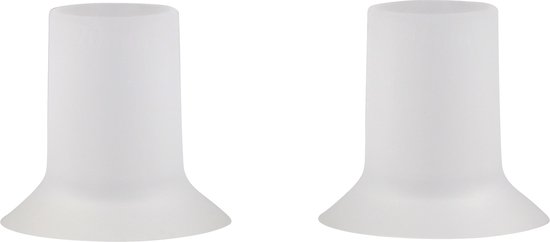 Youha® Borstschildverkleiners - Borstschilden - Borstkolf accessories - BPA vrij - elektrische draadloze borstkolven - Silicone borstschilden - Set van 2 stuks - Maat 20mm van Youha