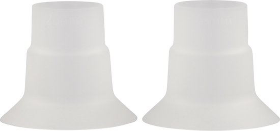 Youha® Borstschildverkleiners - Borstschilden - Borstkolf accessories - BPA vrij - elektrische draadloze borstkolven - Silicone borstschilden - Set van 2 stuks - Maat 26mm van Youha