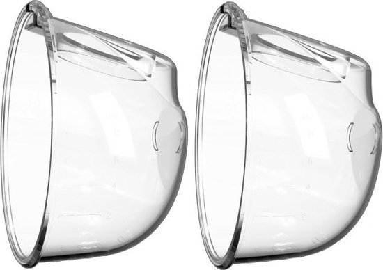 Youha® - Gen 1 of The Next opvangcups - 2 stuks - 2x 240ML opvangcup - Collection cups - Moedermelk opvangen - BPA vrij van Youha