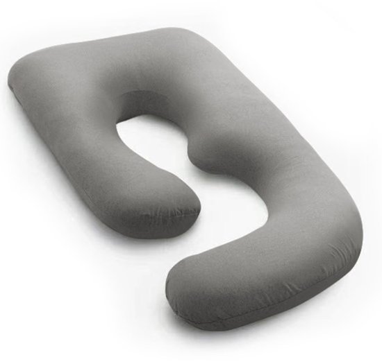 Youha Zwangerschapskussen G-vorm – Ergonomisch Zwangerschapskussen – Ademend & Verkoelend – Bamboe stof – Uitwasbaar – Volledige Lichaamsondersteuning – Verstelbare Vulling - Geschikt voor alle seizoenen van Merkloos