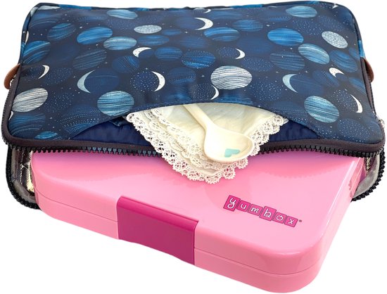 Yumbox Poche isolerende hoes met handgrepen - Lunar Phases