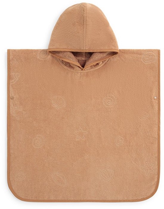 Yumeko badponcho velours seashell terracotta 60x60