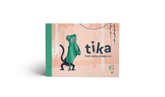 Yumi Yay voorleesboekje - Aapje - Tika haalt graag grapjes uit -Voorleesboek 1 jaar- 2 jaar-3 jaar van Yumi Yay