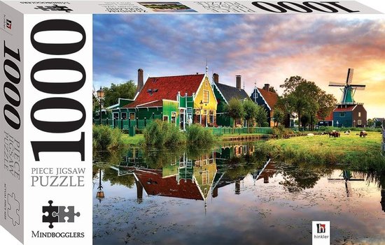 Zaandam - Hinkler Mindbogglers Puzzel - 1000 Stukjes van Hinkler