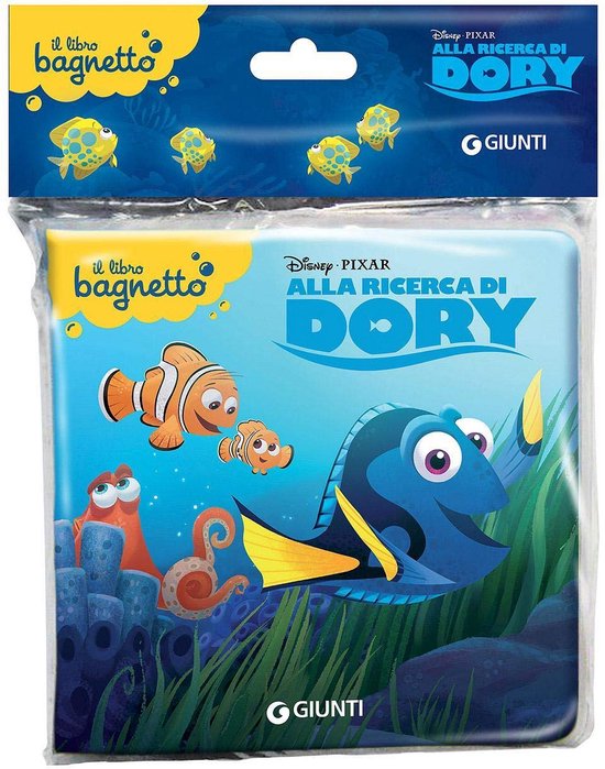 Zacht Badboek met Illustraties van Zoek_de_Visje Dory van Merkloos