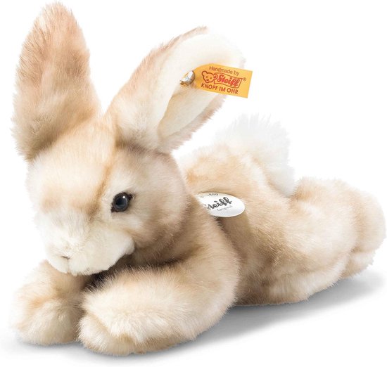 Zacht Beige Knuffel Haas Pluche Speelgoed voor Kinderen 24 cm Wasbaar