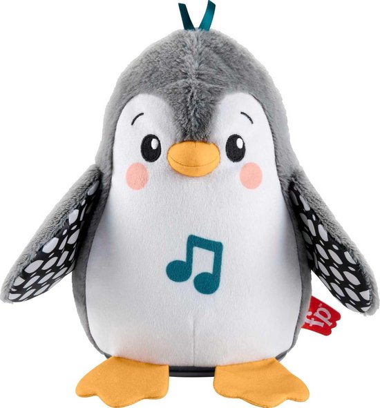 Zacht Knuffelbeest voor Baby's met Muziek en Beweging voor Buikspeelplezier