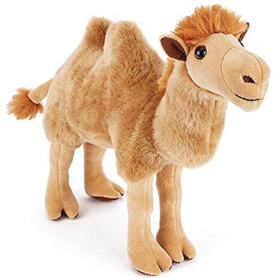 Zacht knuffeldier kameel voor kinderen - Pluche speelgoed (25 cm) van Merkloos