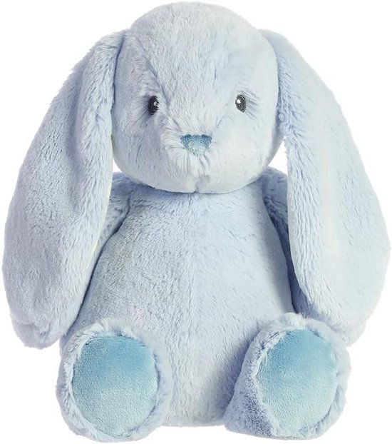 Zacht Pluche Knuffel Konijn Blauw voor Baby's en Kinderen