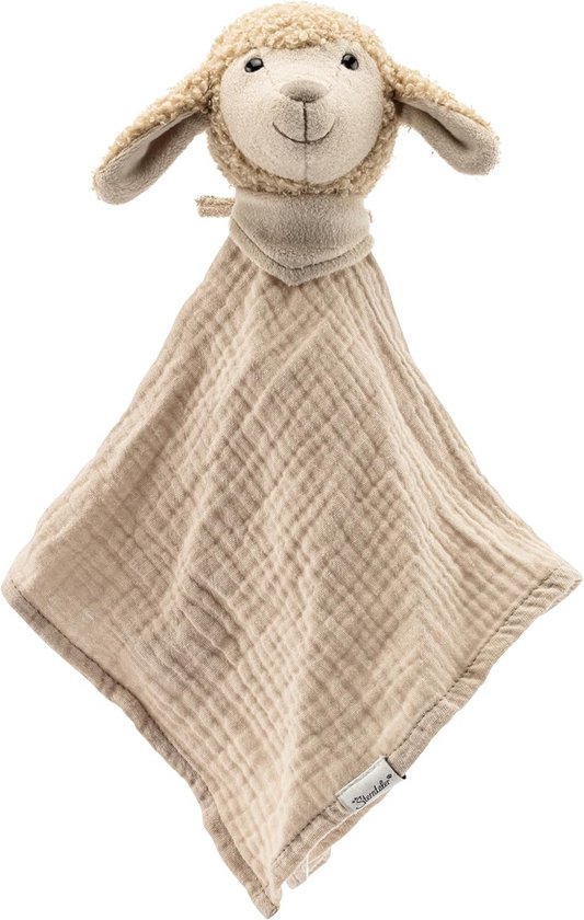 Zacht Pluche Knuffeldier Schaap - Lichtgewicht Muslin Kussen