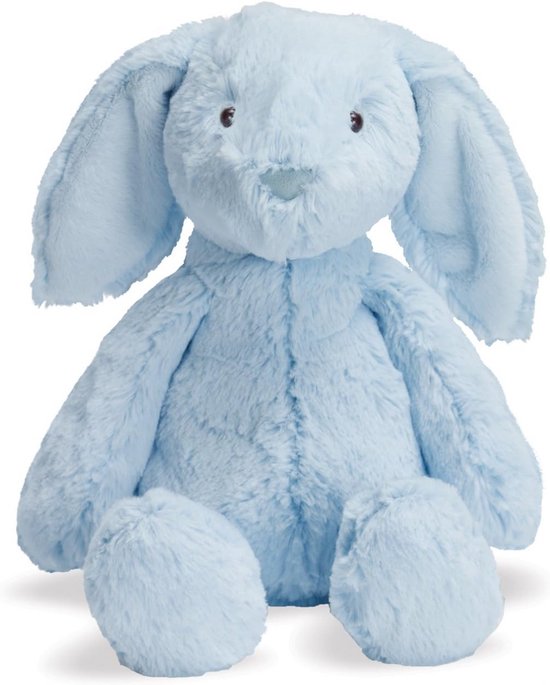 Zacht Pluche Konijn Knuffel Blauw 30,5 cm voor Baby's en Kinderen