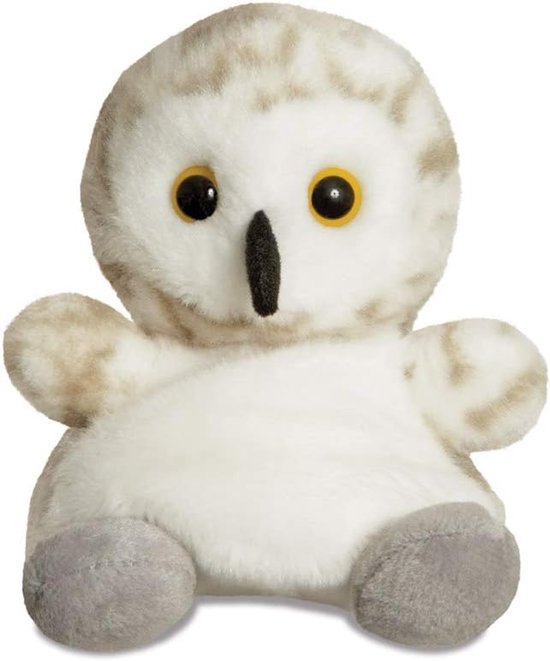 Zacht Pluche Speelgoed - Knuffel Uil - Kinderen Spelen - Gevuld met Bonen - 10 x 10 x 12 cm