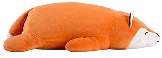 Zacht Pluche Vos Speelgoed - Kawaii Knuffel voor Baby's en Peuters - 45 cm van Merkloos