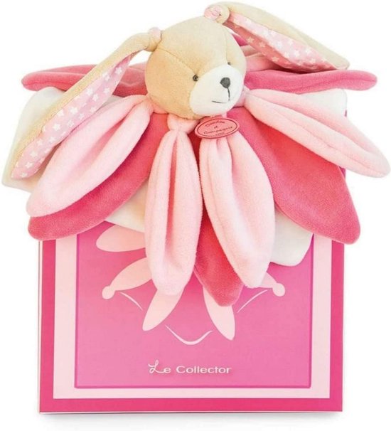 Zacht Pluchen Konijn Knuffeldoekje Roze - Knuffel & Troost voor Baby en Peuter